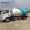 Camion-citerne aspirateur résistant d'aspiration d'eaux d'égout de Dongfeng 4x2