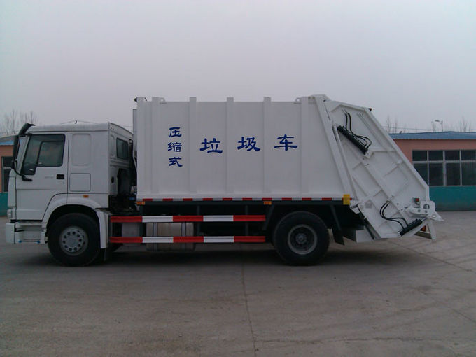 Véhicules arrières internationaux de récupération de place de camion à ordures/compacteur de chargeur