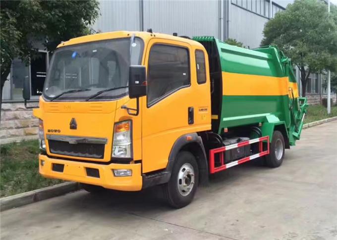 Compacteur de déchets de HOWO 4X2 8m3 Ton Compressed Garbage Truck camion/5